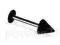 PIERCING KOLCZYK DO BRODY/WARGI **BLACK**CONE**