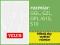 Roleta dekoracyjna VELUX RFL biały/biały paski
