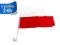 FLAGA POLSKI SAMOCHODOWA, POLSKA - WYPRZEDAŻ