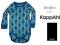KappAhl ŚLICZNE BODY chłopięce ROBOTY roz. 86