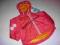 MINYMO - ŚWIETNA  KURTECZKA RAIN WEAR RÓŻ R.74
