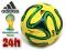 Piłka halowa Adidas Brazuca Sala 65 żółta meczowa