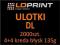 Ulotki DL 2000szt 135g dwustronne