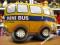 AUTOBUS MASKOTKA MINI BUS ŻÓŁTY PLUSZAK POJAZD