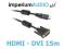 Kabel HDMI - DVI Filtry Gruby Solidny 15m