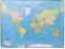 Podkładka na biurko Mapa świata