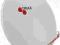 Antena satelitarna Triax TD-115 - Biała