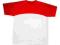 Koszulka Czerwona Sport Cotton-Touch S Sublimacja