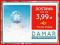 KARTKI 3D SNOWFALL SNOW GLOBE  [NOWA] PROMOCJA