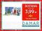 KARTKI 3D CHRISTMAS DOOR WITH SOUND  [NOWA] PROMOC