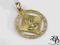DUŻY MEDALIK ZŁOTY 14K DWUSTRONNY !!!