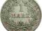 NIEMCY 1 MARKA 1909 ROK A st.3  SREBRO