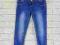 *SPODNIE JEANS ZIELONE roz.116