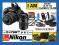 NIKON D5100 +18-55 VR T 70-300 16 ELEMENTÓW NOWOŚĆ