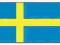 Szwecja, FLAGA SZWECJI 90 x 150 - Nowa, FV