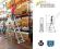 Faraone Drabina  magazynowa wys. 98cm 100/SMT
