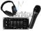 Zestaw dla DJa Mikser z USB MP3+ Mikrofon + Słucha
