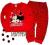 DISNEY Kolorowa Piżamka Myszka Minnie * 98