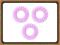 Invisibobble3 SZTUKI gumka do wlosow Spring Fling