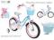 Elegancki rower dla dziewczynki dziecka BMX16 cali