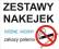 ZAKAZ PALENIA - zestawy naklejek - JAKOŚĆ