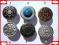 Guziki metalowe 6 wzorów!  Guzik do spodni, kurtek