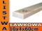 #### Listwa ławkowa 10x4x60cm ŚWIERK OD PRODUCENTA