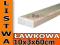 ### Listwa ławkowa 10x3x60cm ŚWIERK OD PRODUCENTA