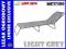 Łóżko polowe leżak LINDER MC37200 Light Grey