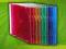 ETUI na płyty CD slim kolorowe 10 szt markowe