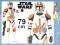STAR WARS Komandor Cody MEGA GIGANT FIGURA 79 cm