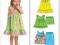 WYKRÓJ wykroje SUKIENKI SPODNIE 1-4 lat # W 077