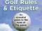 POCKET IDIOT'S GUIDE TO GOLF RULES AND ETIQUETTE