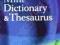 OXFORD MINI DICTIONARY AND THESAURUS