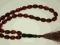 Bursztyn!Różaniec Muzulmański!Muslim Rosary!Tasbih