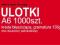 ULOTKI A6 105 x 148 1000 szt 135g 2stronne Jakość