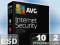 AVG Internet Security 2014 10PC/2Lata ESD