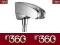 Hansgrohe Uchwyt Porter z przyłączem węża 27507000