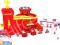 STRAŻ POŻARNA ZESTAW PARKING + AUTKA REMIZA