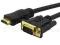 KABEL VGA - HDMI 3M GOLD FullHD KABEL VGA - HDMI 3M GOLD FullHD