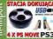 Stacja Dokująca PS3 Ładowarka /Zasilacz x4 PS MOVE