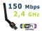 KARTA WIFI 150 Mbps USB nano ADAPTER WLAN Z ANTENĄ
