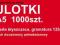 ULOTKI A5 148 x 210 1000 szt 135g 2stronne Jakość