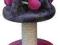 Yarro Drapak Mini Grzybek różowo-szary 20x20x29cm