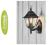 ZoneHome Kinkiet ogrodowy+czujnik ruchu IP44