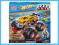 Mega Bloks Hot Wheels Monster Żółty