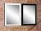 NOWOŚĆ!! LUSTRO 60 x 50 w ramie BIAŁEJ lub CZARNEJ