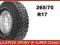 BFGoodrich 265/70R17 MUD TERRAIN T/A KM2 121Q RWL