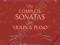 JOHANNES BRAHMS: THE COMPLETE SONATAS