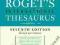 ROGET'S INTERNATIONAL THESAURUS Barbara Ann Kipfer